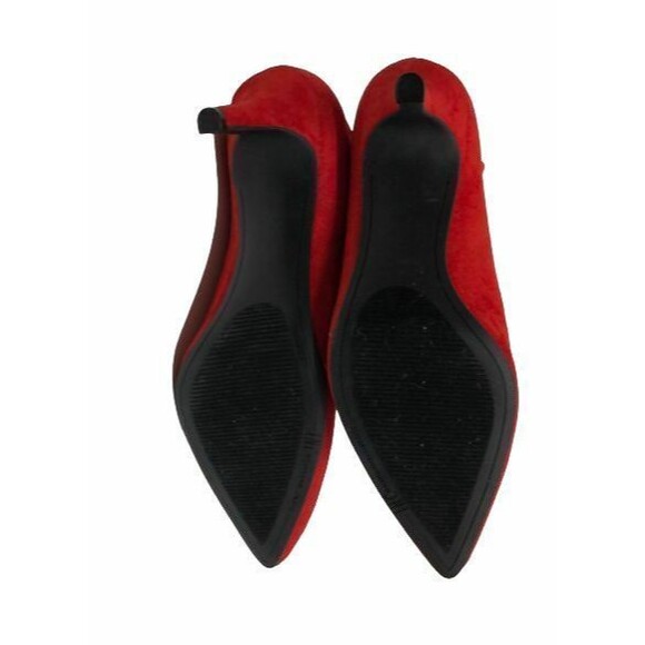 INC International Concepts Womens Briella Fabric Pointed Toe, Red Lava, SZ US 6 - Picture 8 of 8